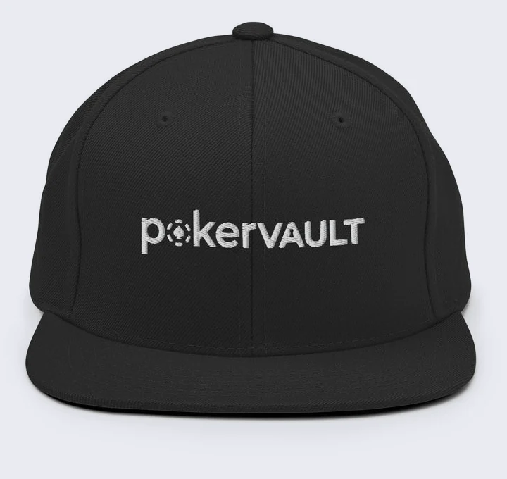 The PokerVault snapback